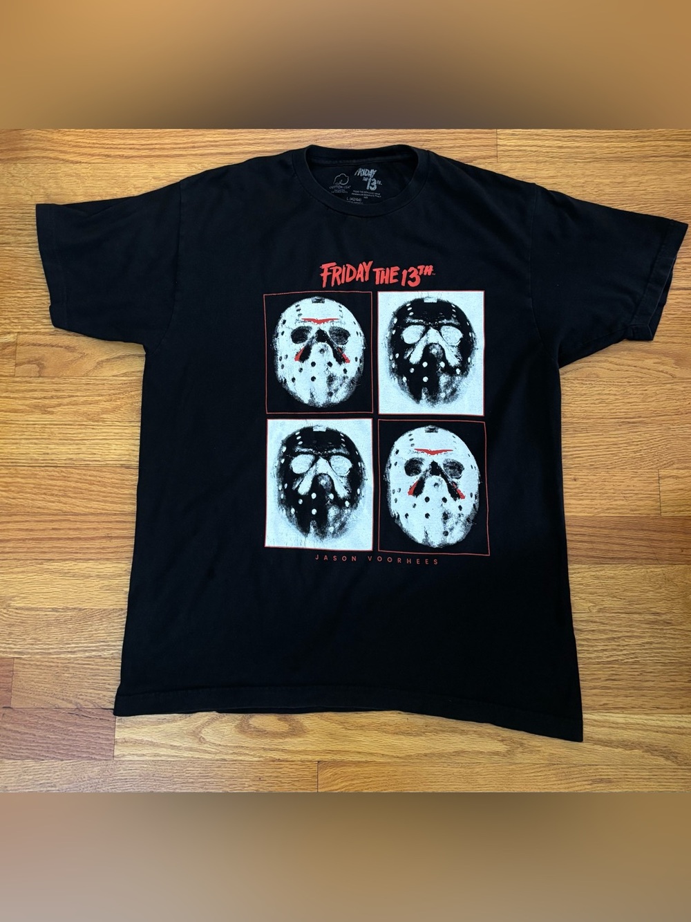 Friday the 13th Jason Voorhees T-Shirt Men’s Large (42/44) Graphic Horror Tee